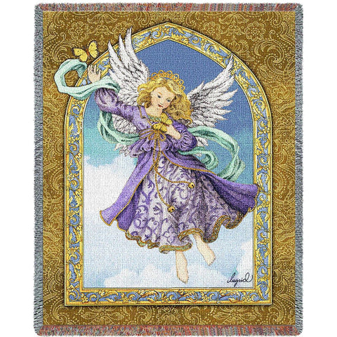 Lavender Angel Blanket