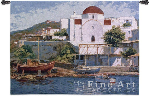 Mykonos II Wall Tapestry