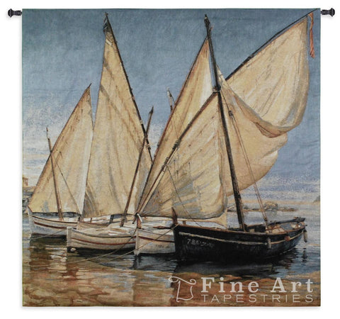 White Sails II Medium Wall Tapestry
