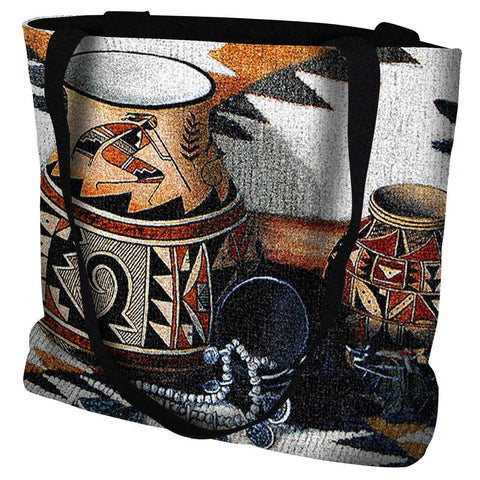 Kokopelli Pot Tote Bag