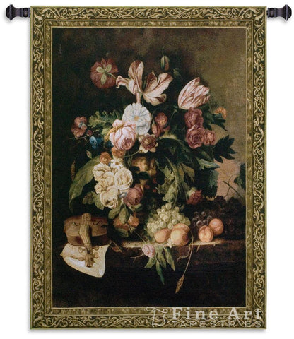 Musical Bouquet Small Wall Tapestry