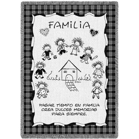 Family Memories Spanish Blanket
