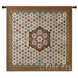 Honeycomb Quilt Wall Tapestry
