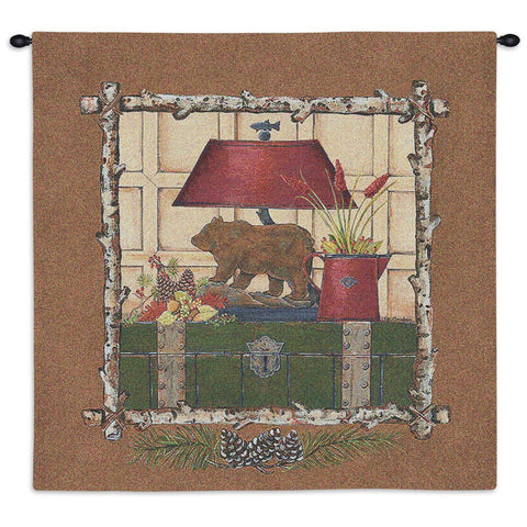 Northern Exposure II Wall Tapestry With Rod