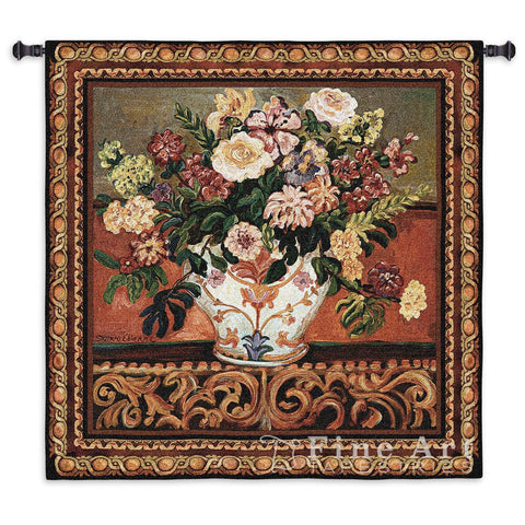 Gena's Vase Small Wall Tapestry