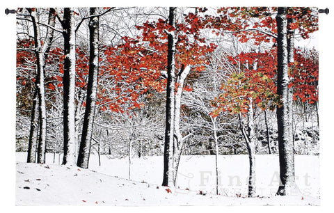 Snowfall Wall Tapestry