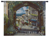 Arch de Cagnes Small Wall Tapestry