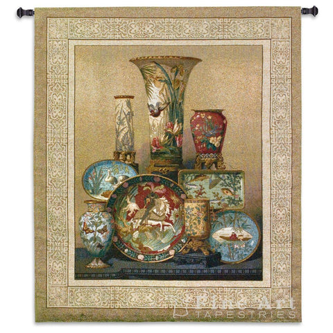 Elkington's Cloisonne Wall Tapestry