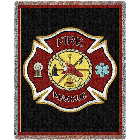 Firefighter Shield Blanket