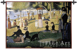 A Sunday Afternoon on the Island of La Grande Jatte Wall Tapestry
