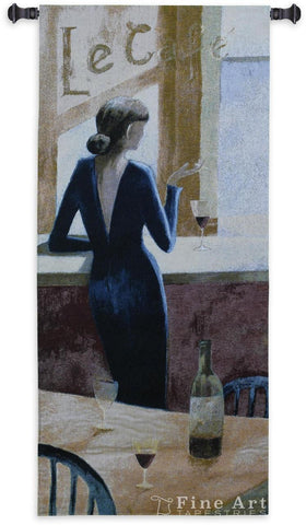 Le Cafe Wall Tapestry