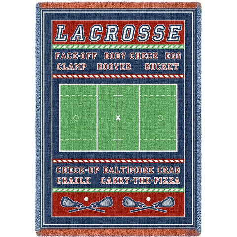 Lacrosse Field Blanket