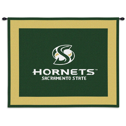 Sacramento State Hornets Wall Tapestry With Rod