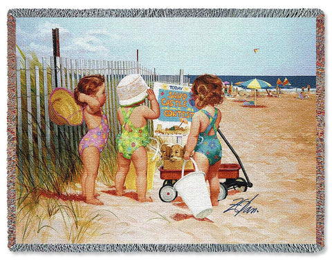 Beach Babies Blanket