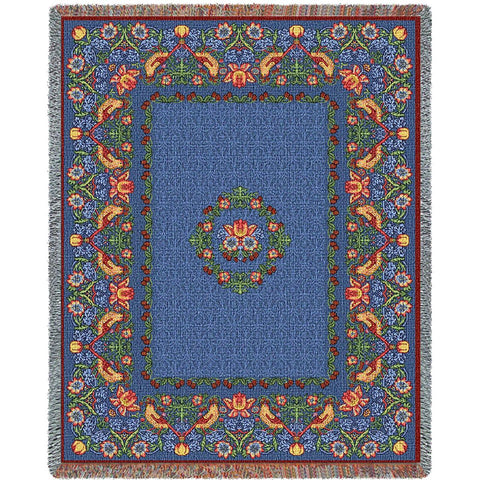 Strawberry Thief Blanket