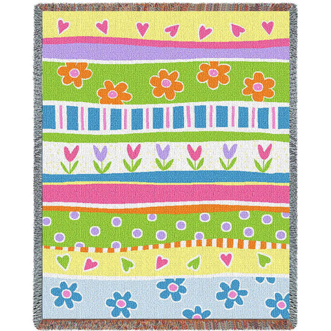 Garden Stripe Blanket