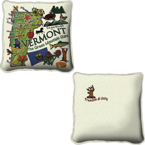 Vermont State Pillow