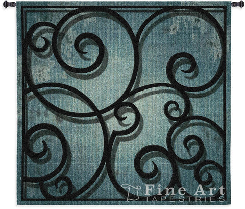 Distressed Iron Wall Tapestry
