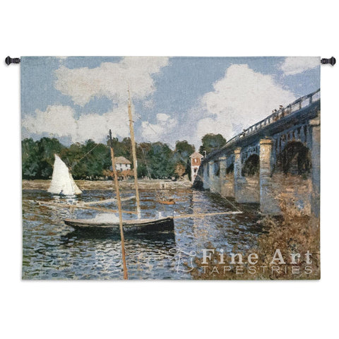 The Bridge at Argenteuil Wall Tapestry