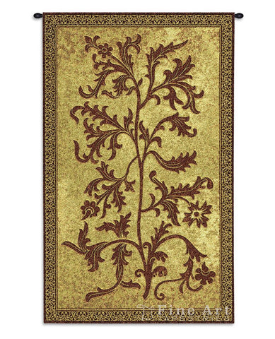Acanthus Vine Small Wall Tapestry