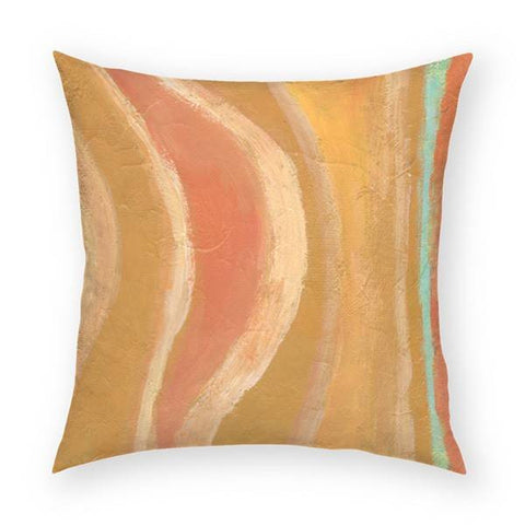 Colored Swirl Pillow 18x18