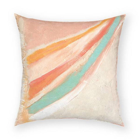 Colored Stripes Pillow 18x18