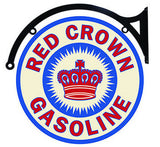 Gasoline Merchandise GS-47DS 22" Double Sided Red Crown Gasoline