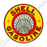 Shell Gasoline 12" Sign