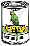 Polly Oil Can Sign