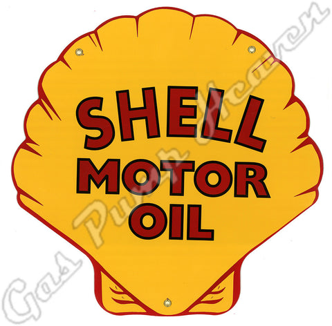 Shell Motor Oil Sign
