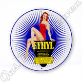 Ethyl Pin-Up 12" Sign
