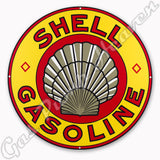 Shell Gasoline 30" Sign
