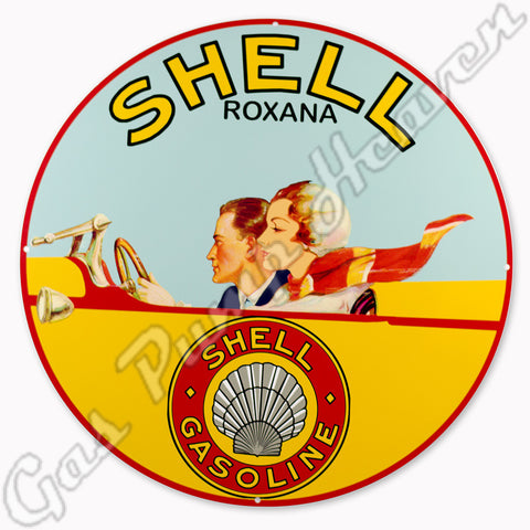 Shell Roxana Gasoline 30