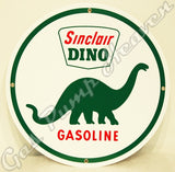 Sinclair Dino 12" Sign