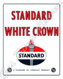 Standard White Crown Decal