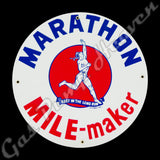 Marathon Mile-Maker 12" Sign