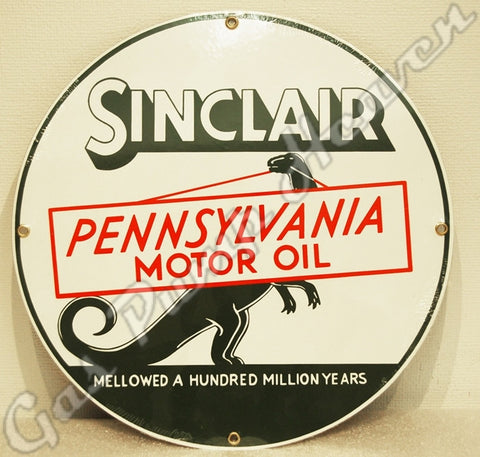 Sinclair Penn Motor Oil 12