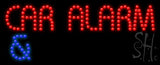 Car Alarm And Stereo Animated Led Sign 11" Tall x 27" Wide x 1" Deep