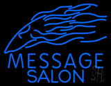 Custom Salon Logo Neon Sign 24" Tall x 31" Wide x 3" Deep