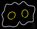 Egg Scrambled Neon Sign 24" Tall x 31" Wide x 3" Deep