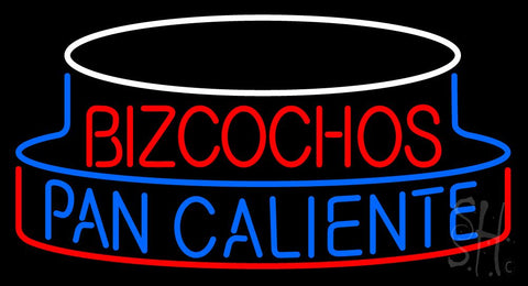 Bizcochos Pan Caliente Neon Sign 20