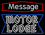 Custom Personalized Motor Lodge Neon Sign 24" Tall x 31" Wide x 3" Deep