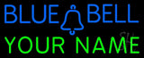 Custom Blue Bell Neon Sign 13" Tall x 32" Wide x 3" Deep