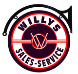 Automotive WS-6DS 22" Double Sided Willy's Service