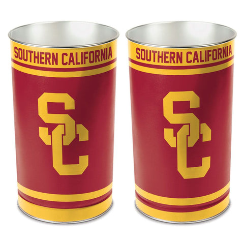 USC Trojans Wastebasket 15 Inch - Special Order