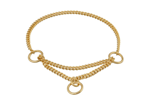 Martingale Show Chain Collar (12in x 1.4 mm)