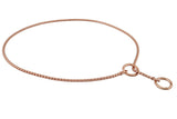 Slip Snake Show Chain Collar (26 in x 2.4mm)