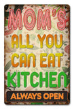 Moms Kitchen Vintage Sign Metal Sign