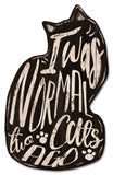 Normal Two Cats Ago Vintage Sign Metal Sign