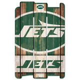 New York Jets Sign 11x17 Wood Fence Style